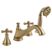 Delta Cassidy:H695 Metal Cross Handle Set - Roman Tub