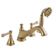 Delta Cassidy H697PN Metal Lever Handle Set - Roman Tub, Champagne Bronze
