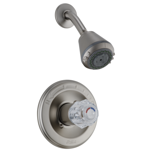 Delta:H71 Clear Knob Handle Kit - Tub & Shower