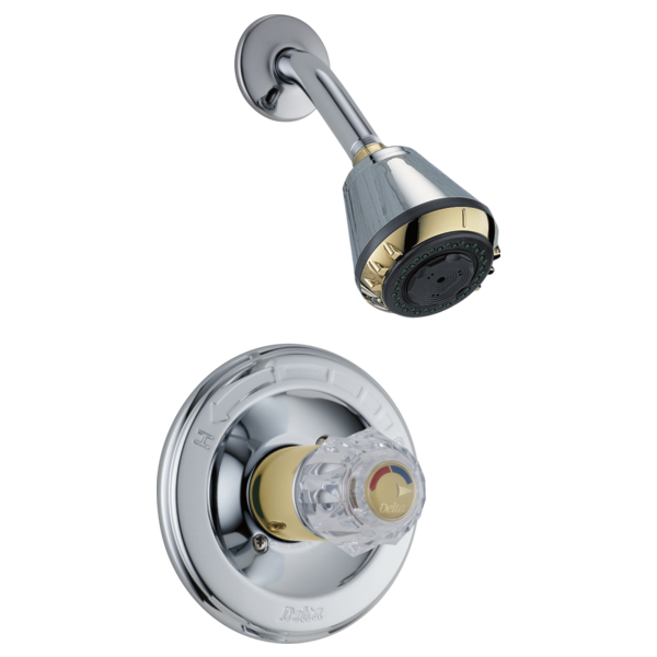 Delta:H71 Clear Knob Handle Kit - Tub & Shower