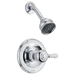 Delta Leland H777SS Porcelain Handle Kit - Tub & Shower, Chrome