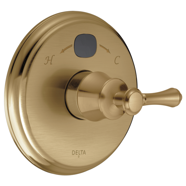 Delta Cassidy H797SS Metal Lever Handle Kit - 13 / 14 Series & Floor Mount, Champagne Bronze