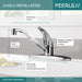 Peerless Core P110LF Single Handle Kitchen Faucet, chrome - view 4