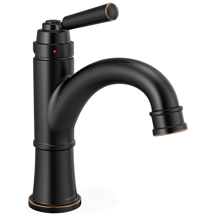 Delta Peerless Westchester:P1523LF Single-Handle Bathroom Faucet, Oil Bronze