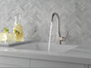 Peerless Xander P1819LF Single Handle Bar Faucet, Stainless Steel