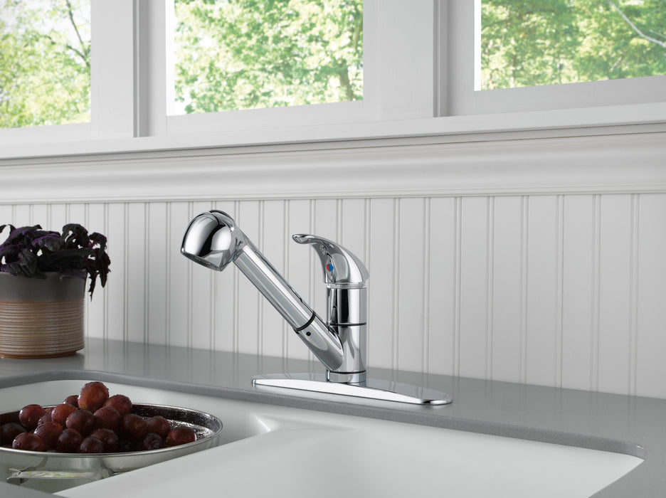 Delta Peerless Core:P18550LF Kitchen Pull-Out Faucet