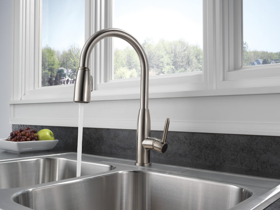 Peerless Core P188103LF Single Handle Kitchen Pull-Down, Stainless Steel