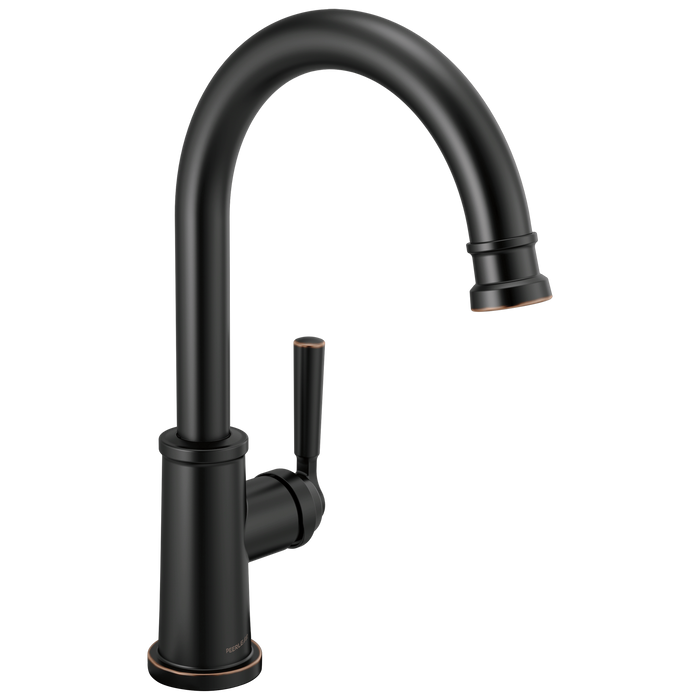 Peerless Westchester P1923LF Single-Handle Kitchen Faucet, Oil Bronze