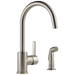 Delta Precept Single Handle Kitchen Faucet with Spray
