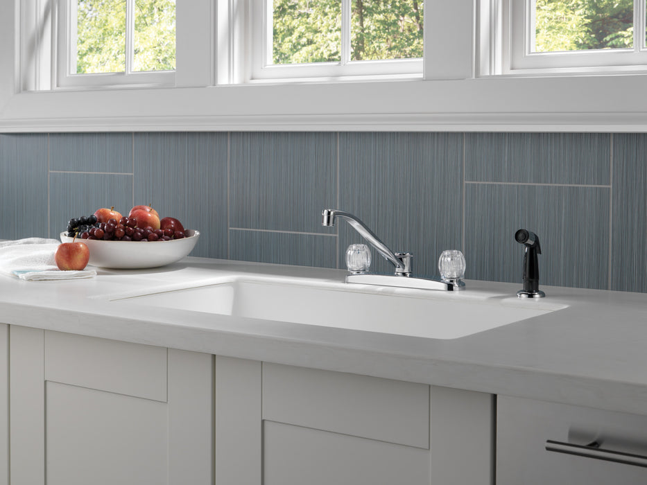 Delta Peerless Core:P225LF Two Handle Kitchen Faucet