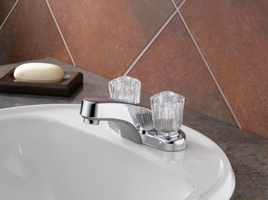 Delta Peerless Core:P245LF Two Handle Bathroom Faucet