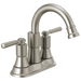 Peerless Westchester P2523LF Two-Handle Centerset Bathroom Faucet, Brushed Nickel