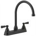 Peerless Elmhurst: Two-Handle Kitchen Faucet with Twist Aerator