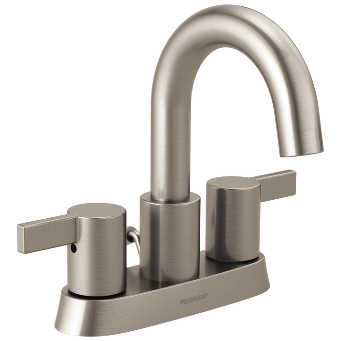 Delta Peerless Precept:P299102LF Two Handle Centerset Bathroom, Brushed Nickel