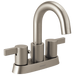 Delta Peerless Precept:P299102LF Two Handle Centerset Bathroom, Brushed Nickel