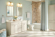 Delta Peerless Precept:P299102LF Two Handle Centerset Bathroom, Brushed Nickel