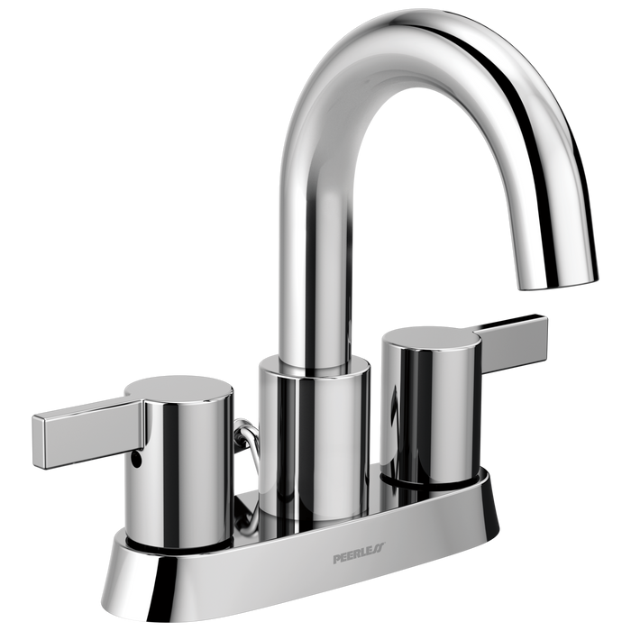 Delta Peerless Precept:P299102LF Two Handle Centerset Bathroom, Chrome