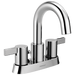 Delta Peerless Precept:P299102LF Two Handle Centerset Bathroom, Chrome