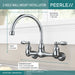Peerless Claymore P299305LF Two Handle Wall Mounted Kitchen Faucet