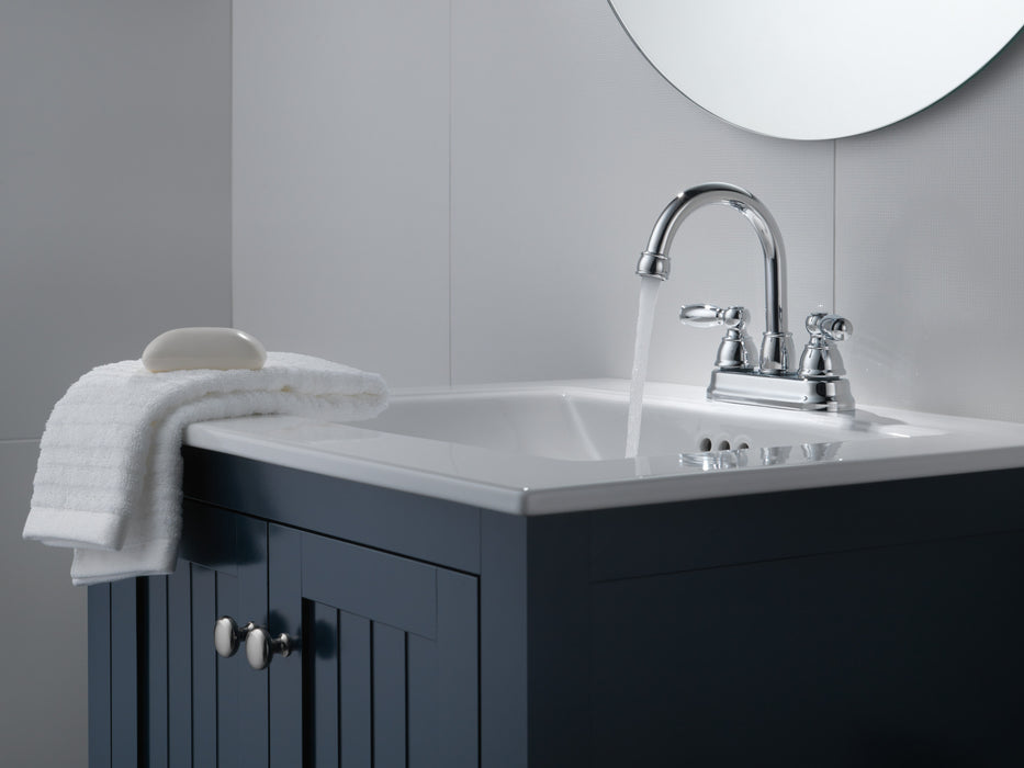 Peerless Claymore P299685LF Two Handle Bathroom Faucet, Chrome