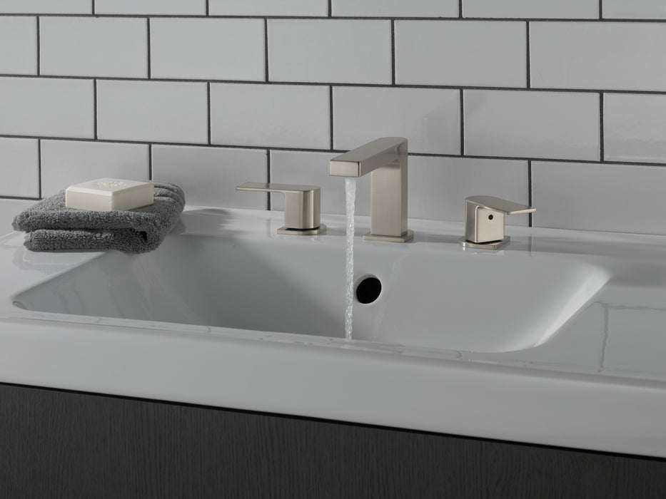 Peerless Xander P3519LF Two Handle Widespread Bathroom, Brushed Nickel