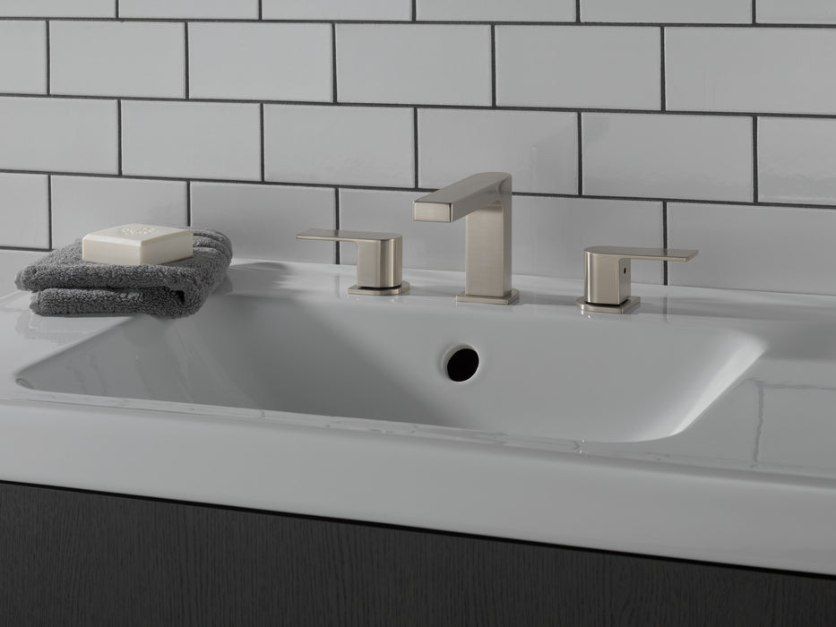 Peerless Xander P3519LF Two Handle Widespread Bathroom, Brushed Nickel