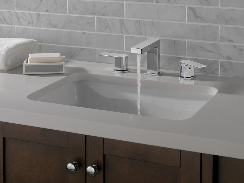 Peerless Xander P3519LF Two Handle Widespread Bathroom, Chrome