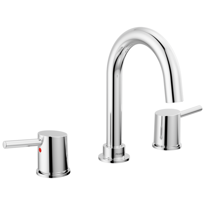 Peerless Precept P3547LF Two Handle Widespread Bath Faucet, Chrome