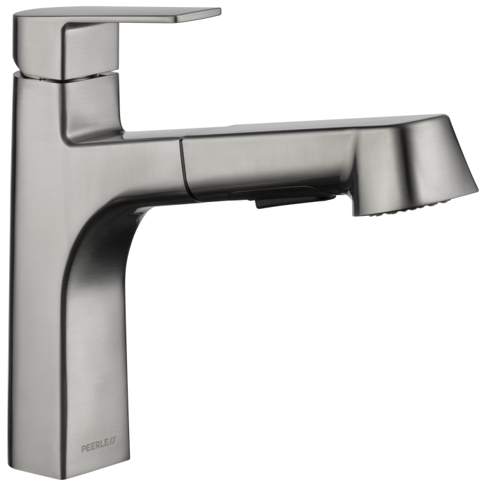 Peerless Xander P6919LF Single Handle Pullout Kitchen, Stainless Steel