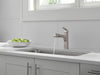 Peerless Xander P6919LF Single Handle Pullout Kitchen, Stainless Steel