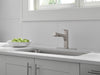 Peerless Xander P6919LF Single Handle Pullout Kitchen, Stainless Steel