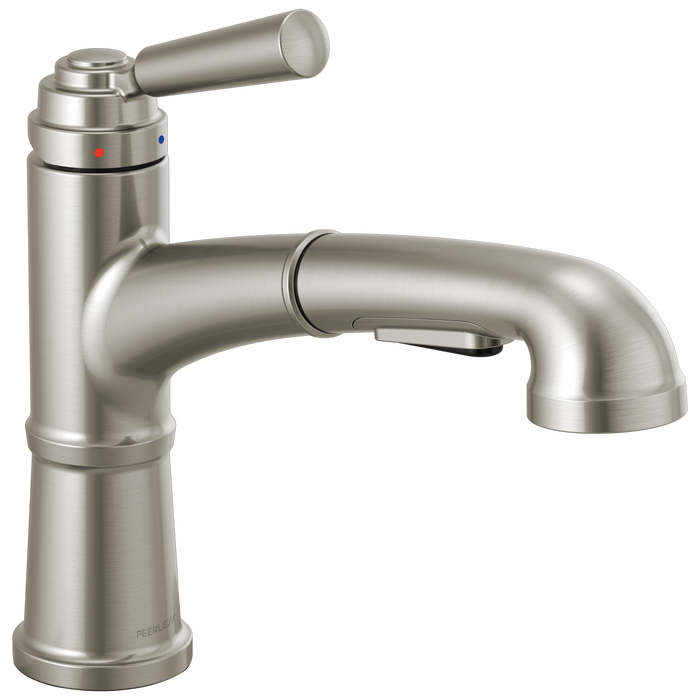 Peerless Westchester P6923LF Single-Handle Pull-Out Kitchen Faucet, Stainless Steel
