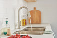 Peerless Flute P7912LF Single Handle Pulldown Kitchen Faucet