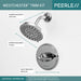 Peerless Westchester PTT14223 Shower Only Trim 14S, Chrome