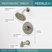 Peerless Westchester PTT14423 Tub/Shower Trim 14S, Brushed Nickel
