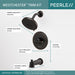 Peerless Westchester PTT14423 Tub/Shower Trim 14S, Oil Bronze