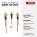 Delta:R2707 Two Handle Flexible Mount