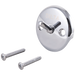 Delta RP31555RB Overflow Plate & Screws - Trip Lever, Chrome