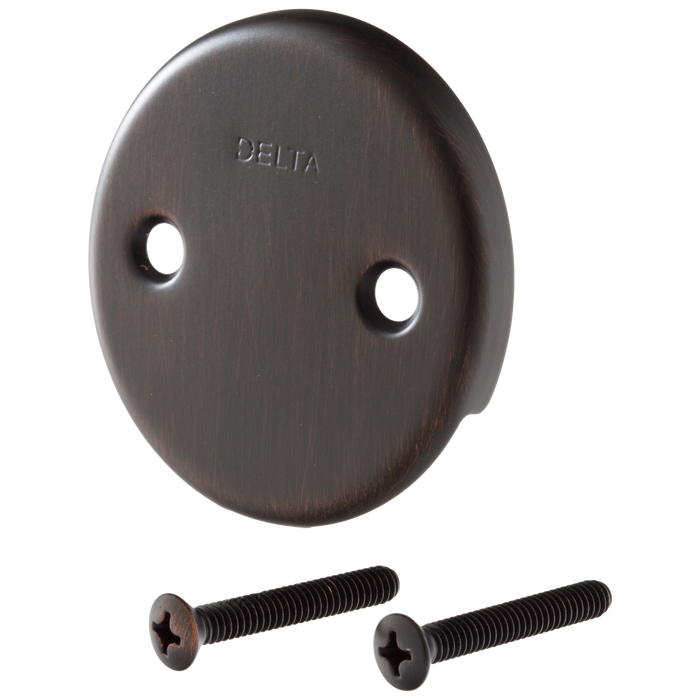 Delta:RP31556 Overflow Plate & Screws - No Trip Lever