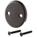 Delta:RP31556 Overflow Plate & Screws - No Trip Lever