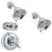 Delta Universal Showering Components RP34355SS Premium 3-Setting Shower Head, Chrome