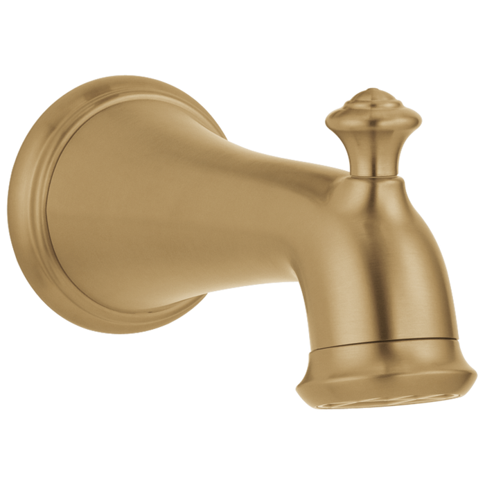 Delta Victorian RP34357SS Tub Spout - Pull-Up Diverter, Champagne Bronze