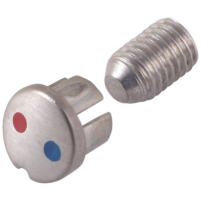Delta Izak RP47271RB Set Screw & Button, Stainless Steel
