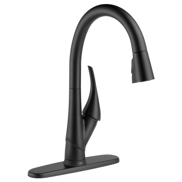 Delta RP47274KS Escutcheon, Matte Black