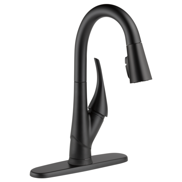 Delta RP47274KS Escutcheon, Matte Black