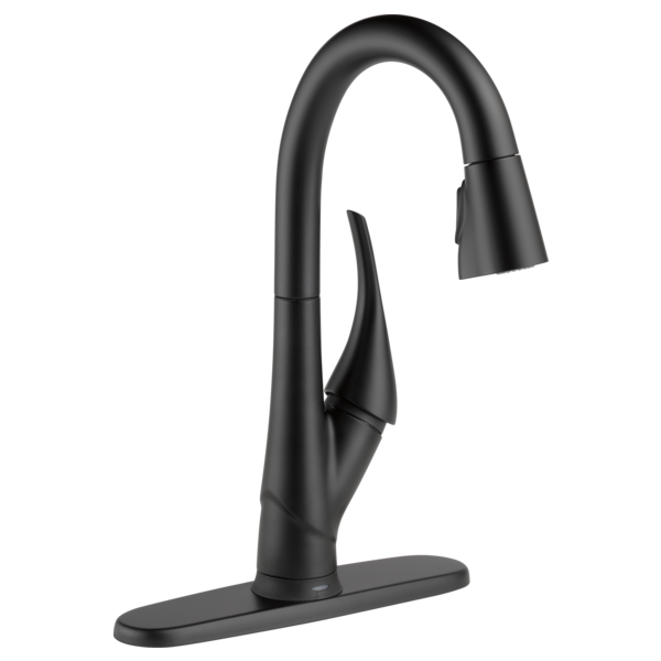 Delta RP47274KS Escutcheon, Matte Black