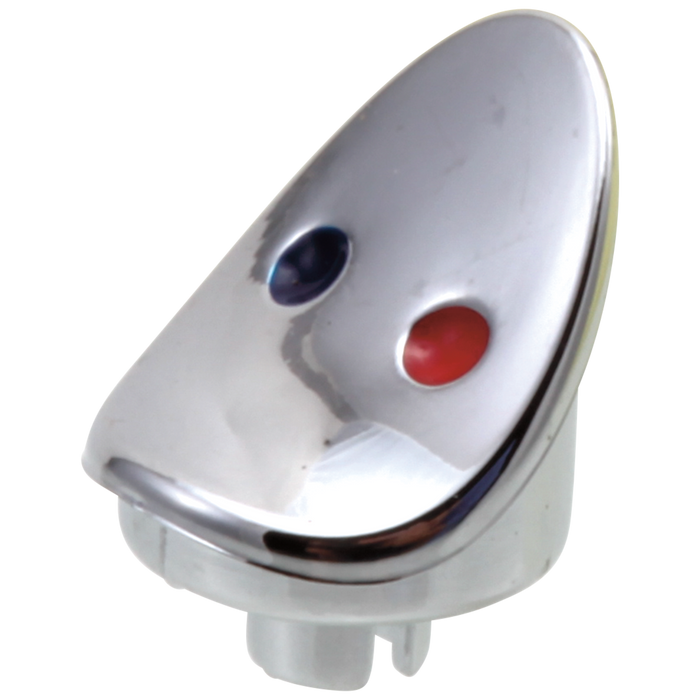 Delta RP50786RB Button - Hot / Cold Indicator - Finished, Chrome