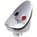 Delta RP50786RB Button - Hot / Cold Indicator - Finished, Chrome