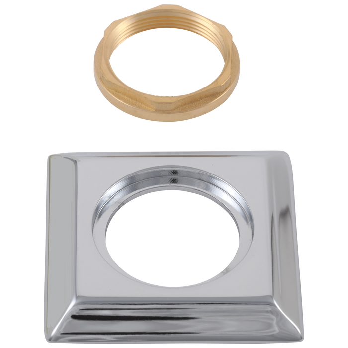 Delta Dryden RP53410 Handle Base, Nut & Gasket - Roman Tub, Champagne Bronze