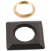 Delta Dryden RP53410 Handle Base, Nut & Gasket - Roman Tub, Venetian Bronze